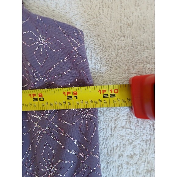 R&M Richards Women’s Open Front Jacket Attached Tank Lace Formal Purple Size 16 - Picture 11 of 16